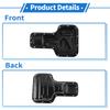 UXCELL No.264314 Engine Oil Pan for Toyota Corolla 1998-2008 Aluminum Alloy Black