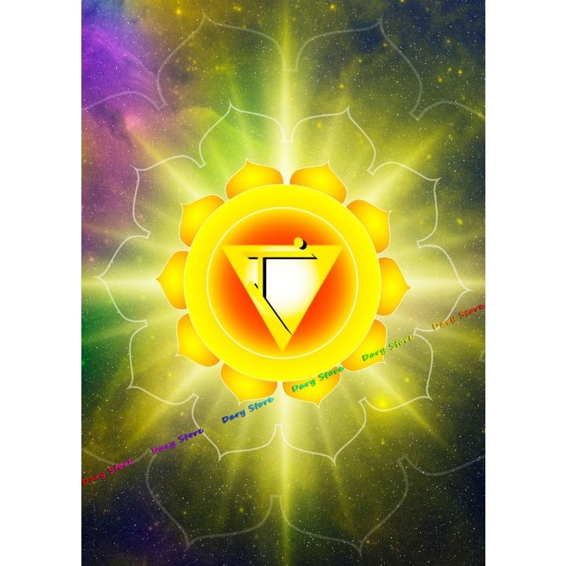 Abstract The Seven Chakras 7 Chakras Kundalini Yoga Zen Posters Prints Canvas Painting Wall Art Picture Living Room Home Decor