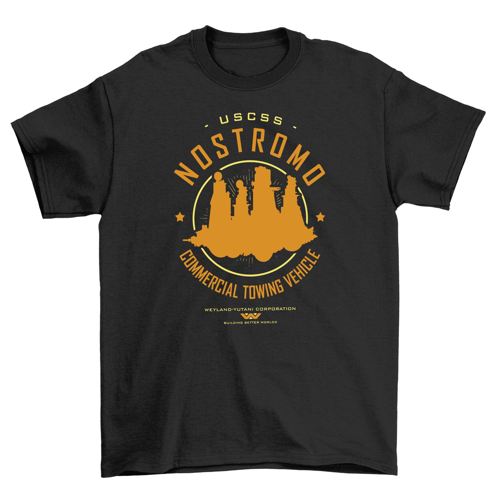 

Nostromo Starfreighter Funny T-Shirt Mens Womens Tees Top - Space Odyssey in Style! Unisex Design Pri 4XL