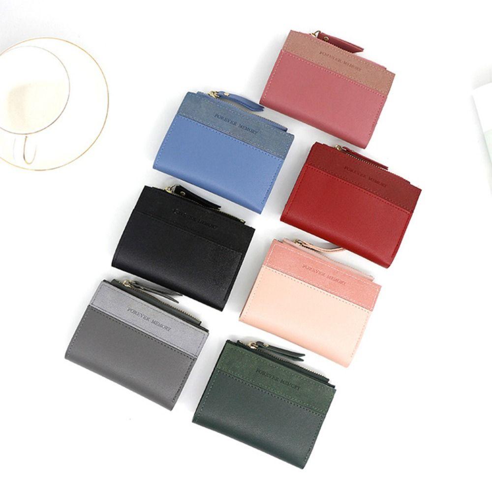 

Держатель для карт на молнии из искусственной кожи, модный мини-клатч для денег, деловой мешок