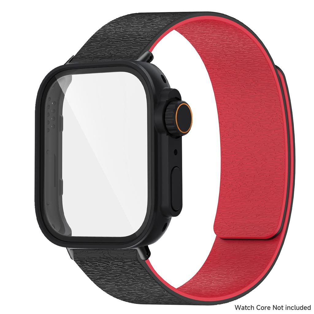 Magnetic Silicone Strap With Change To Ultra Watch Case Screen Protector Cover Fo Fit 4Pro For Huawei Watch Fit4 3 Bracelet