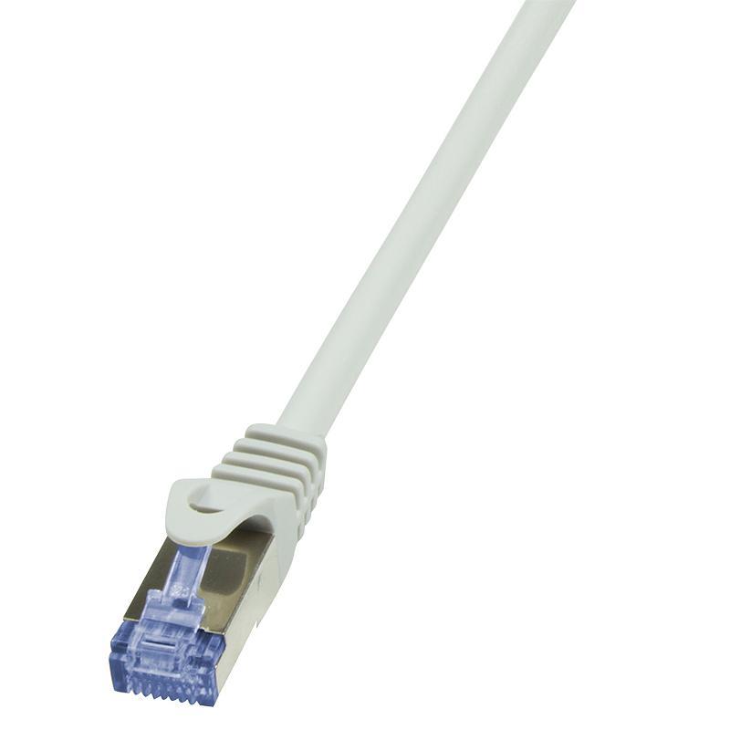 LogiLink CQ3022S Cat.6A /FTP patch cord 0.50m gray