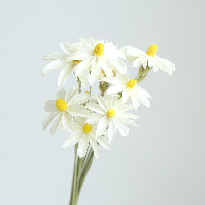 Yunnan Dried & Immortal Flowers Bouquet: Baby's Breath, Roses, Forget-Me-Nots for Home & Homestay Decor