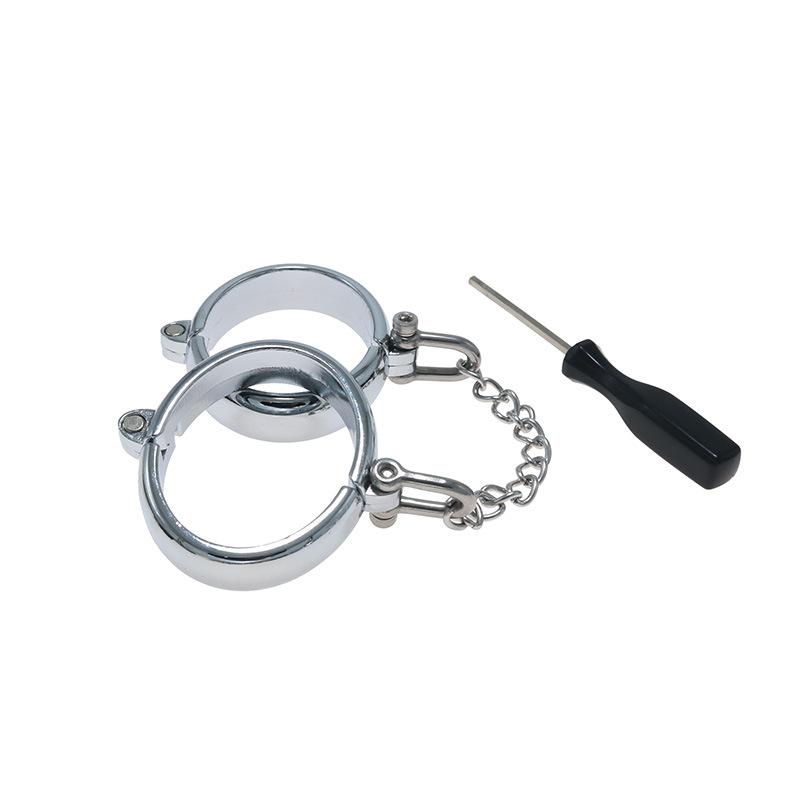 Bracelet Ankle Ring Metal Sexy Bracelet Bangle for Baby Children Sex Toys Sex Tools Adult Supplies Game Props Training