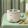 1.8L Dormitory Noodle Cooker Portable Mini Electric Hot Pot 2 Gear Non-stick Rice Cooker Multi-functional Electric Cooking Pot
