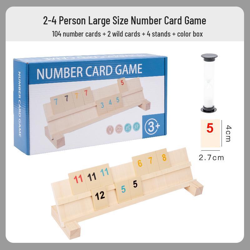 Versatile Israeli Multiplayer Wooden Board Game: Educational Fun for Kids and Parents