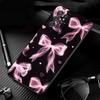 Phone Case For Samsung Galaxy S26 S25 S24 S23 S22 Ultra S23 S22 S25 Plus S24FE S23FE S26Edge Cute Pink Heart Bow