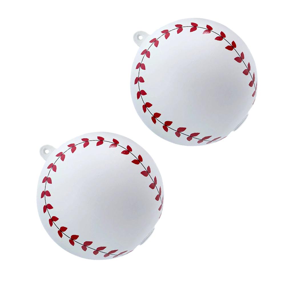 

2 шт. бейсбольные мячи с указанием пола ребенка, декоративный футбольный порошок, бейсбольные мячи, детские принадлежности для вечеринок, день рождения, детский баскетбол 7.7X7.7X7.7CM