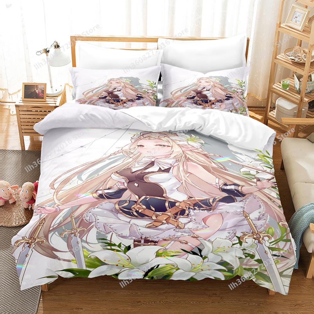 Game Epic Seven Bedding Set Single Twin Full Queen King Size Bed Set Adult Kid Bedroom Duvet cover Sets 3D Anime Bed Sheet Sets