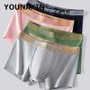 Men's Big Size Underwear Cotton Boxer Briefs Breathable Large Shorts Boy Sports Sexy Unides L XL 2XL 3XL 4XL 5XL