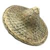 Bamboo Hat Asian Hat Chinese Hat Conical Hat Rice Farmer Hats HandWoven Adult Travel Straw Hat Coolies Hat