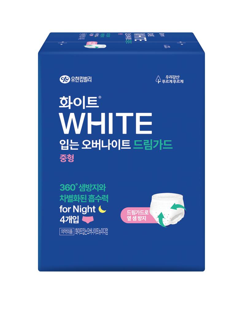 Choose one of 13 types of white super absorbent sanitary pads (medium/large capacity, overnight, super long Dream Fit/Dream Guard)