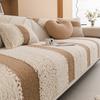 Plush Sofa Cushion Light Luxury High Sense Winter Thickened Non-Slip Seat Cushion  New Mahogany Sofa Cover Cloth
