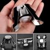 Stainless Steel Champagne Bottle Stopper Vacuum Sealed Sparkling Champagne Wine Bottle Saver Stopper Cap Bottle Opener Bar Tool