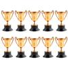 10 Pezzi Trofeo di Plastica Premio per Competizione Sportiva Mini Trofei Premio Vincitore Riutilizzabile Oggetti di Scena per Foto Forniture per Aula