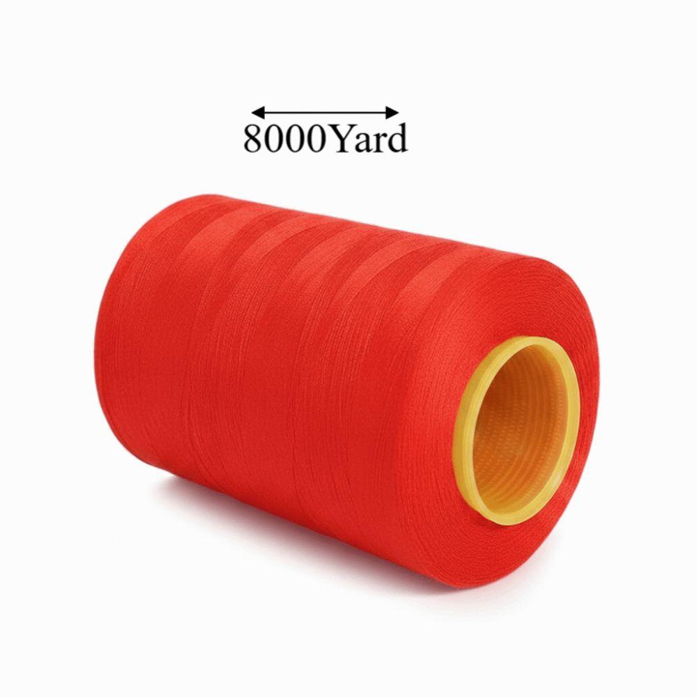 1PCS 40s/2 Polyester Thread 8000 Yards All Purpose Sewing Thread For Serger & Overlock