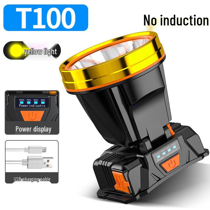 OEING High Lumen Rechargeable Outdoor Headlamp