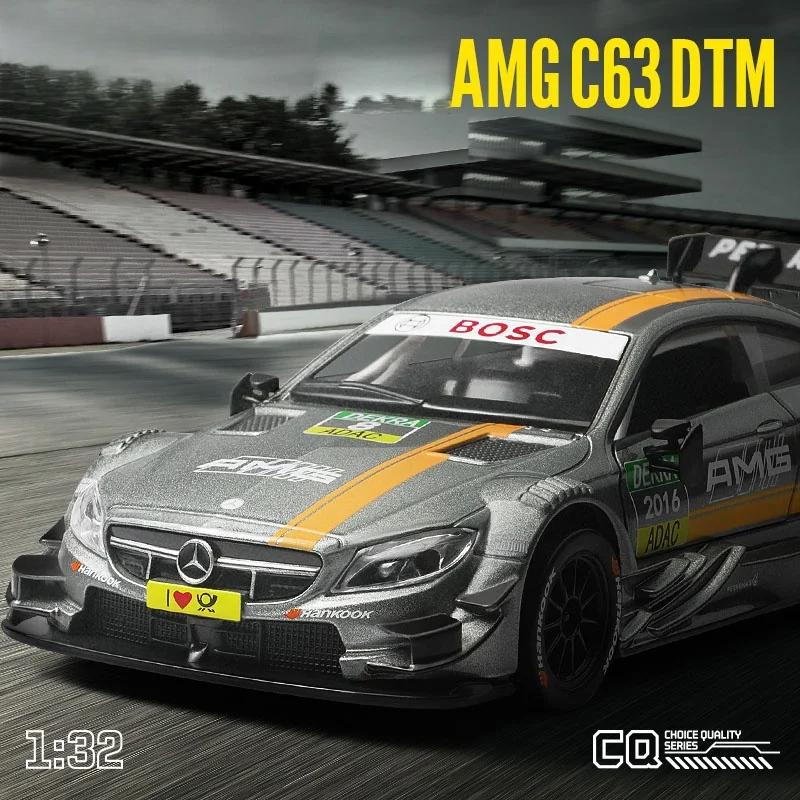 1/32 Scale BENZ AMG C63 DTM Alloy Car Model with Pull-Back Action, Racing Toy for Kids, Stunning Details, Perfect Gift