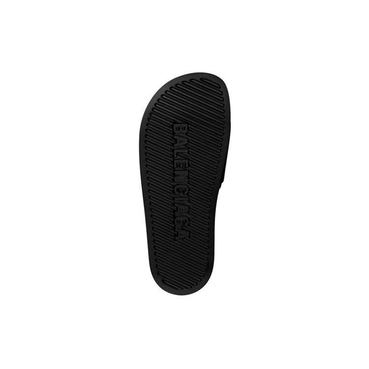 Balenciaga Slide Slippers Men's Black 565826W1S801006