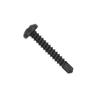 DRILL SCREW ROUND HEAD 7504-N 4.2-25 BLACK LENGTH R/SHEET 25mm Ø SHEET METAL THREAD 4.2mm. 100 Units