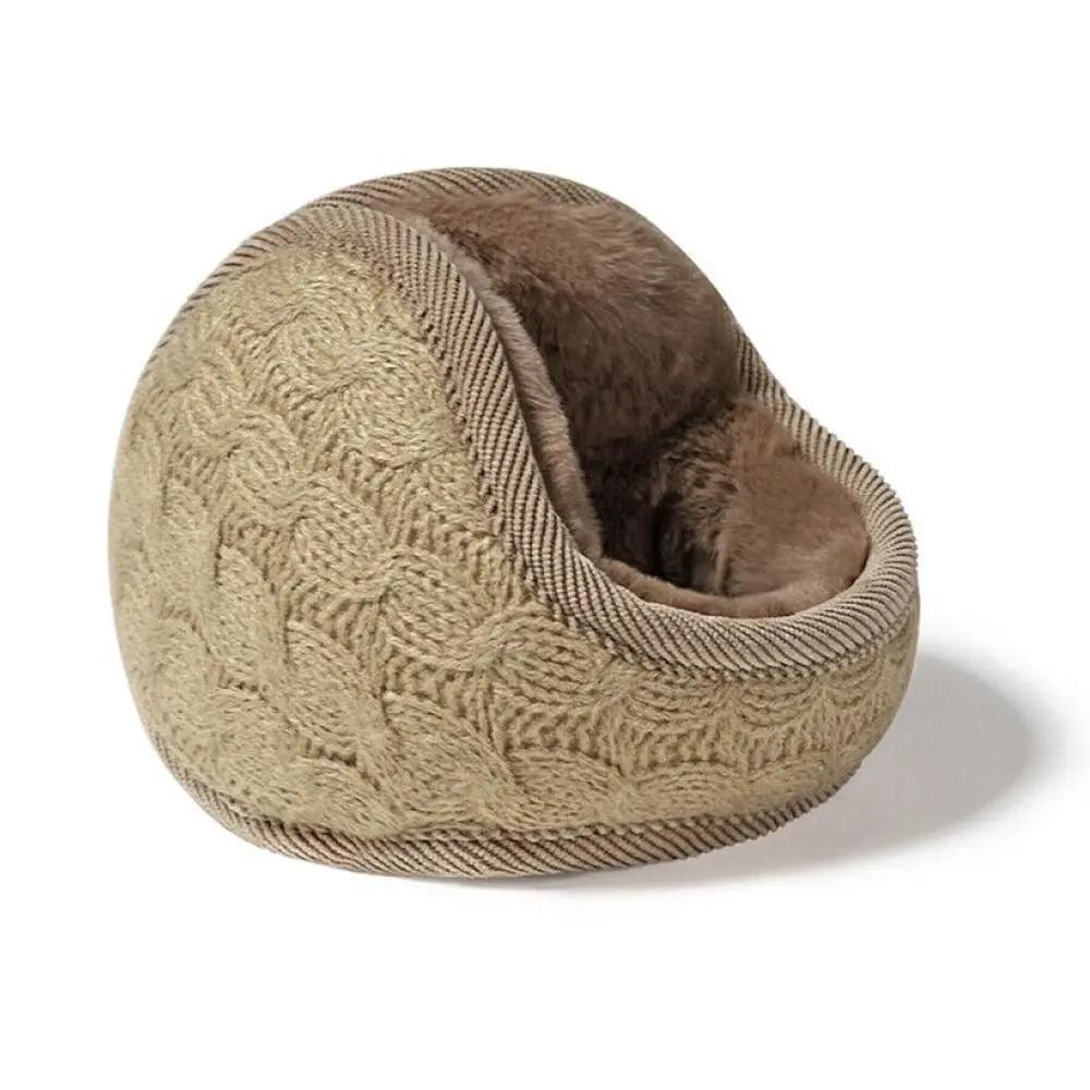 For Men Women Winter Ear Muffs Soft Fleece Plush Earmuffs Behind Band Head Ear Warmers Ear Cover Cosy Plush Outdoor Ear Muffs