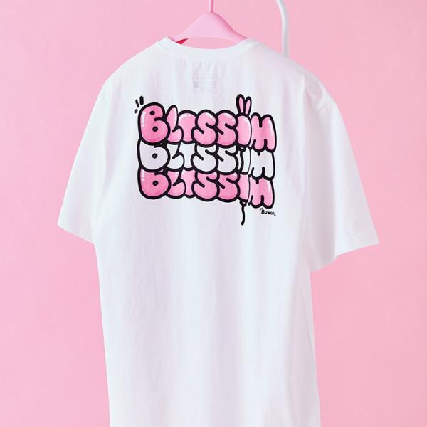 

Біла футболка з коротким рукавом Line Friends Subsidiary Blossom (М-Л)