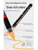 TouchColor Soft Tip Multicolor Acrylic Markers - Perfect for Students & Kids' Art Projects