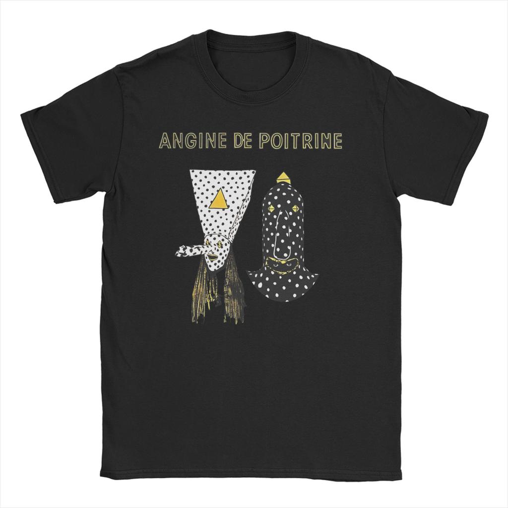 T-shirt a banda Angina Pectoris per Unisex WoUnisex Sherpa Unisextra 100% Cotone T-shirt Girocollo Manica Corta T-shirt 6XL Abbigliamento