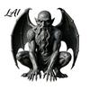Unique Gift for Goth Lovers Gargoyle Figurine Medieval Dark Winged Statue Resin Gothic Architectural Figure Horn Demon Ornament Office Bookshelf