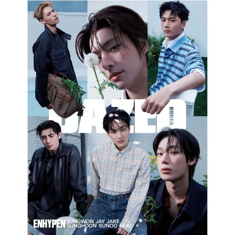 (Pre-order) ENHYPEN DAZED Korea Magazine May 2026 Cover Select A-I
