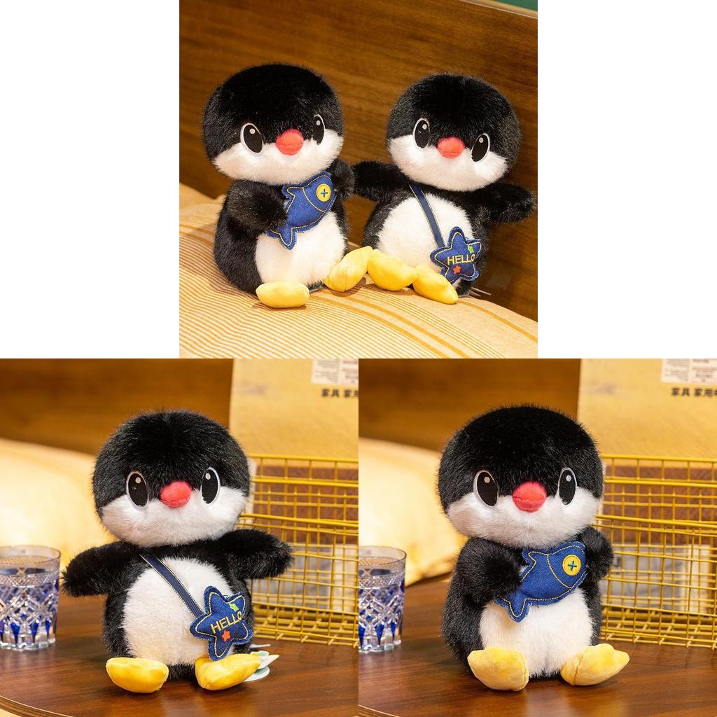 Penguin Plush Toy With Super Soft Short Plush For Kids And Babies Gift