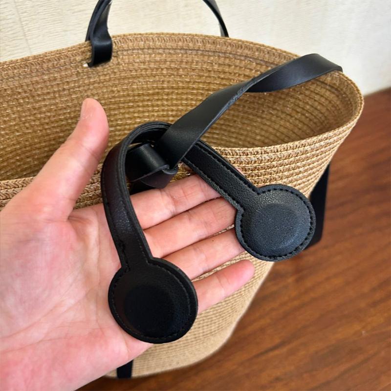 Multi-Purpose Pu Leather Magnetic Hat Clip Strong Magnetic Round Organizer Clip Travel Bag Charms Luggage Accessories