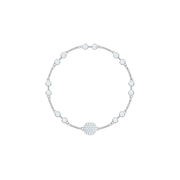Swarovski Swa Remix Invisible Magnetic Clasp Bracelet Unisex Bracelet Silver 5451033 Box (Random Color)