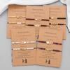 JYL TS Bracelet Mother-Daughter  2-Piece Heart Braided Strengthens Bond & Family Luck
