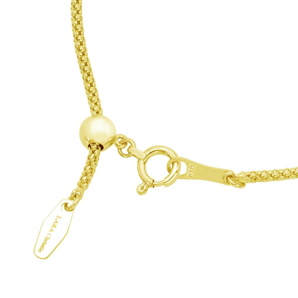 Lala Christie 18k Gold Mulberry Chain Women's Bracelet, 1.4mm Wide, 18cm, lb97-0012-yg