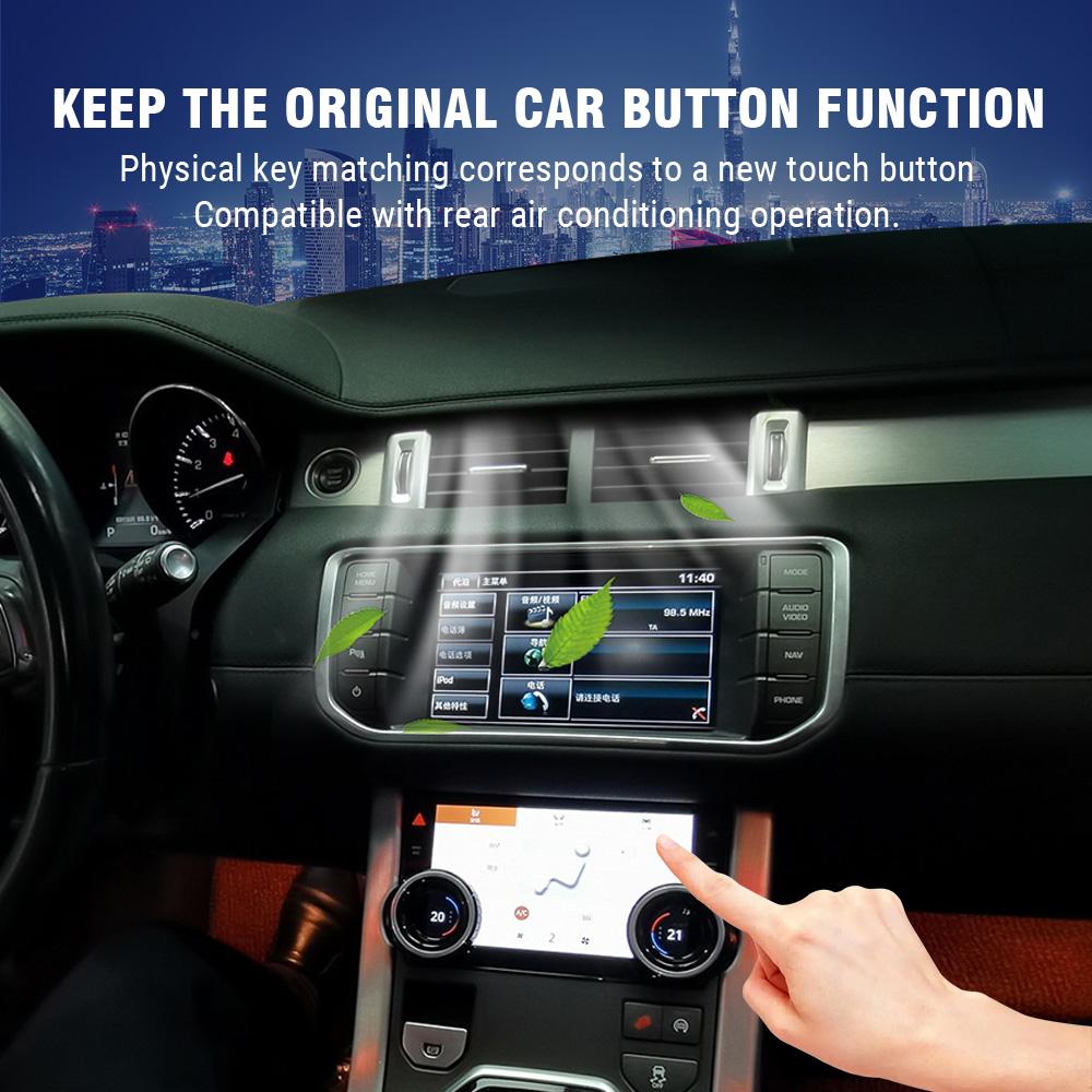7" Air Condition Panel Touch Screen Control For Land Rover Evoque L538 2012-2018