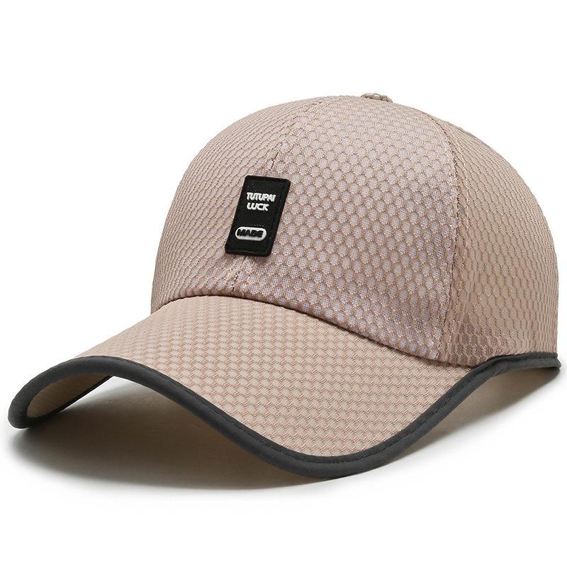 New summer hat baseball cap sun hat sun hat breathable cap big brim outdoor sun net hat