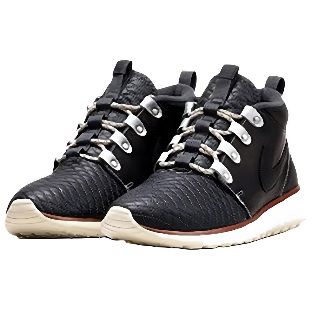 Nike Buty sportowe Roshe Run Sneakerboot QS Pikowane Unisex Czarne 639165-001