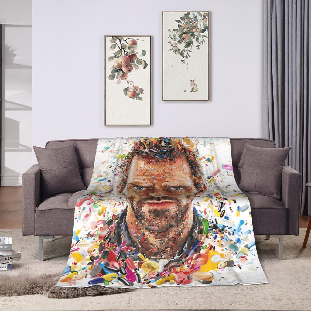 Doctor House Soft Blanket Boy Girl Plush Bedding Throws Fluffy Couch Bed Flannel Bedspread Sofa Bed Cover
