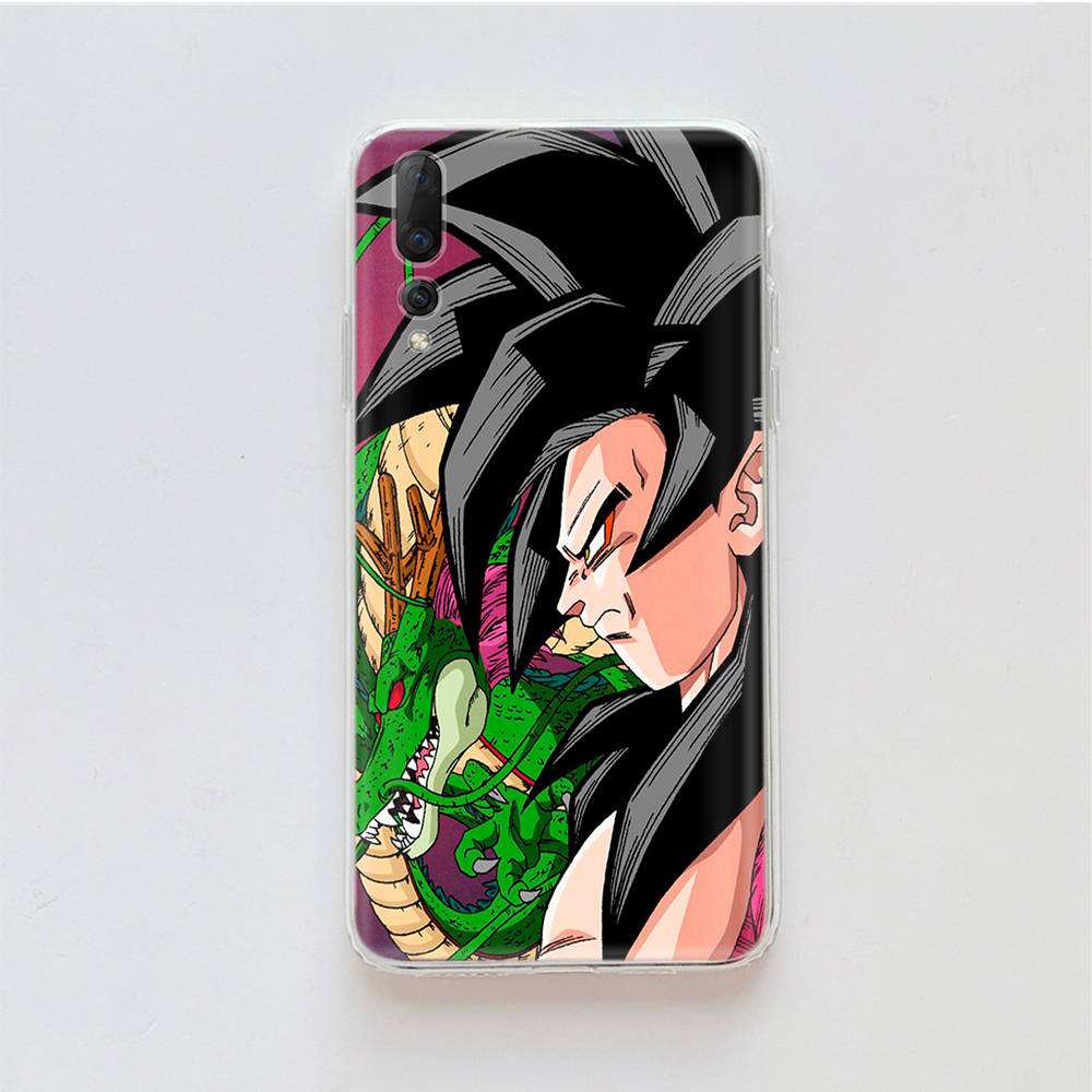 Transparent Case for Samsung A04 A14 A23 M33 M53 Realme 10 9 C35 C55 VIVO X80 Infinix Hot 30 Note 11 Tecno Spark 8P Pro W-86 Dragon Ball Super