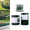 Garden Edging Border Backyard Ornament Patio Barrier Landscape height 10cm