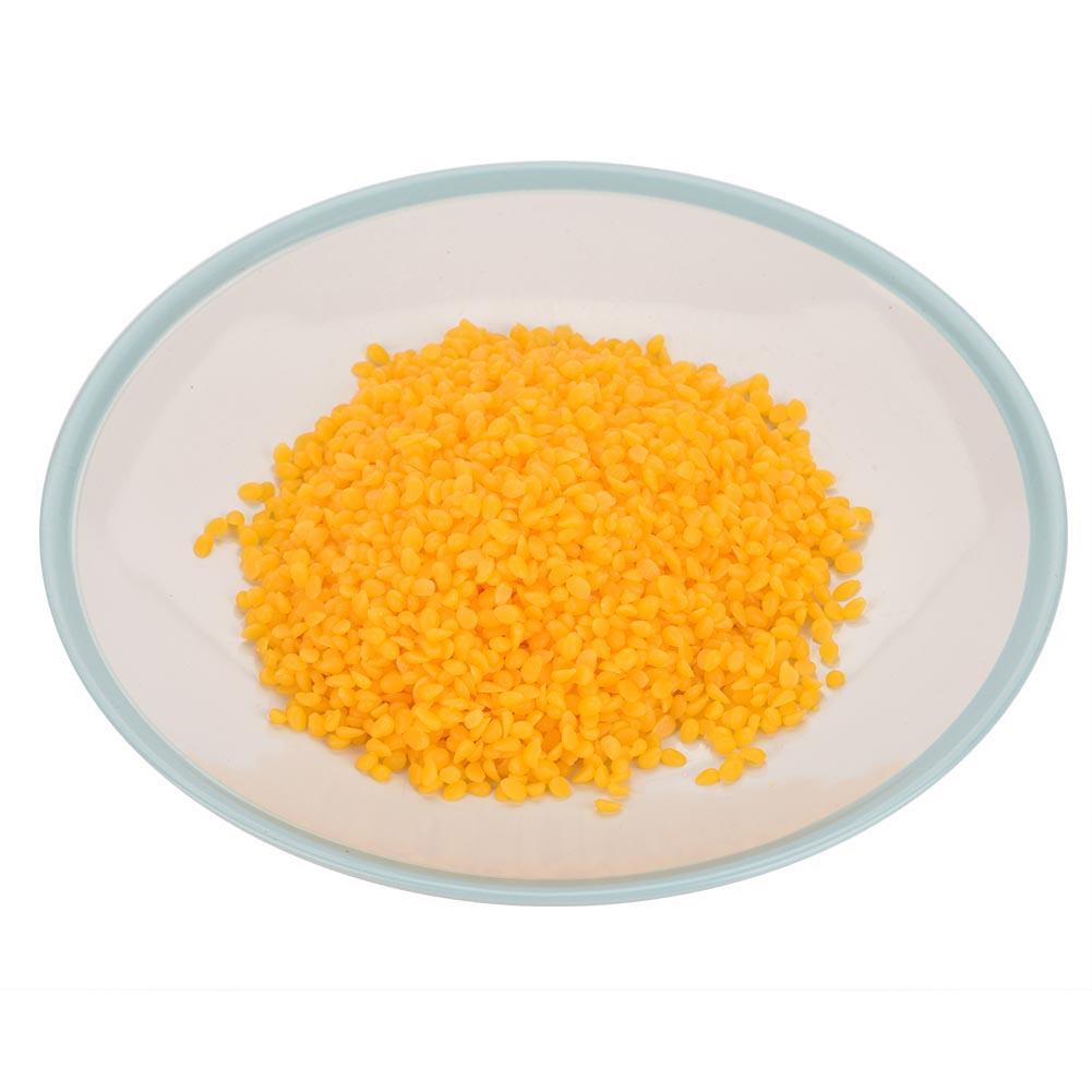 2 Colors Pure Organic Beeswax Pellets Cosmetic Grade Beeswax Bds (White Beeswax 100g)