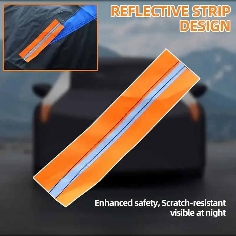 For Volkswagen T-Roc A1 Waterproof Car Cover All Weather Snowproof UV Protection Outdoor Auto Dustproof Premium Protecton Cover