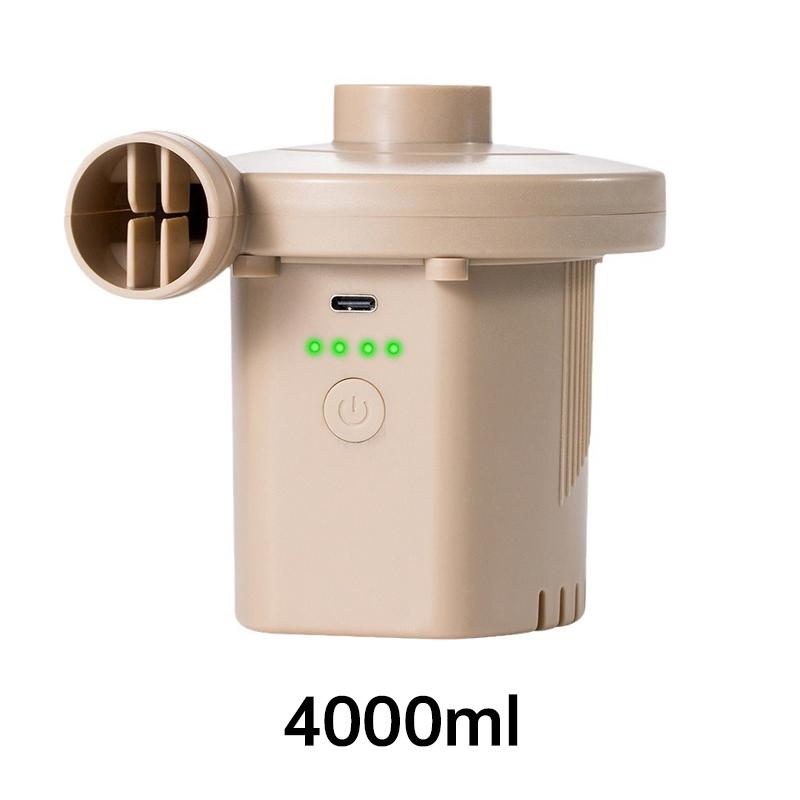 Inflatable pump, portable outdoor camping battery air pump, long endurance household inflatable suction dual-use air pump