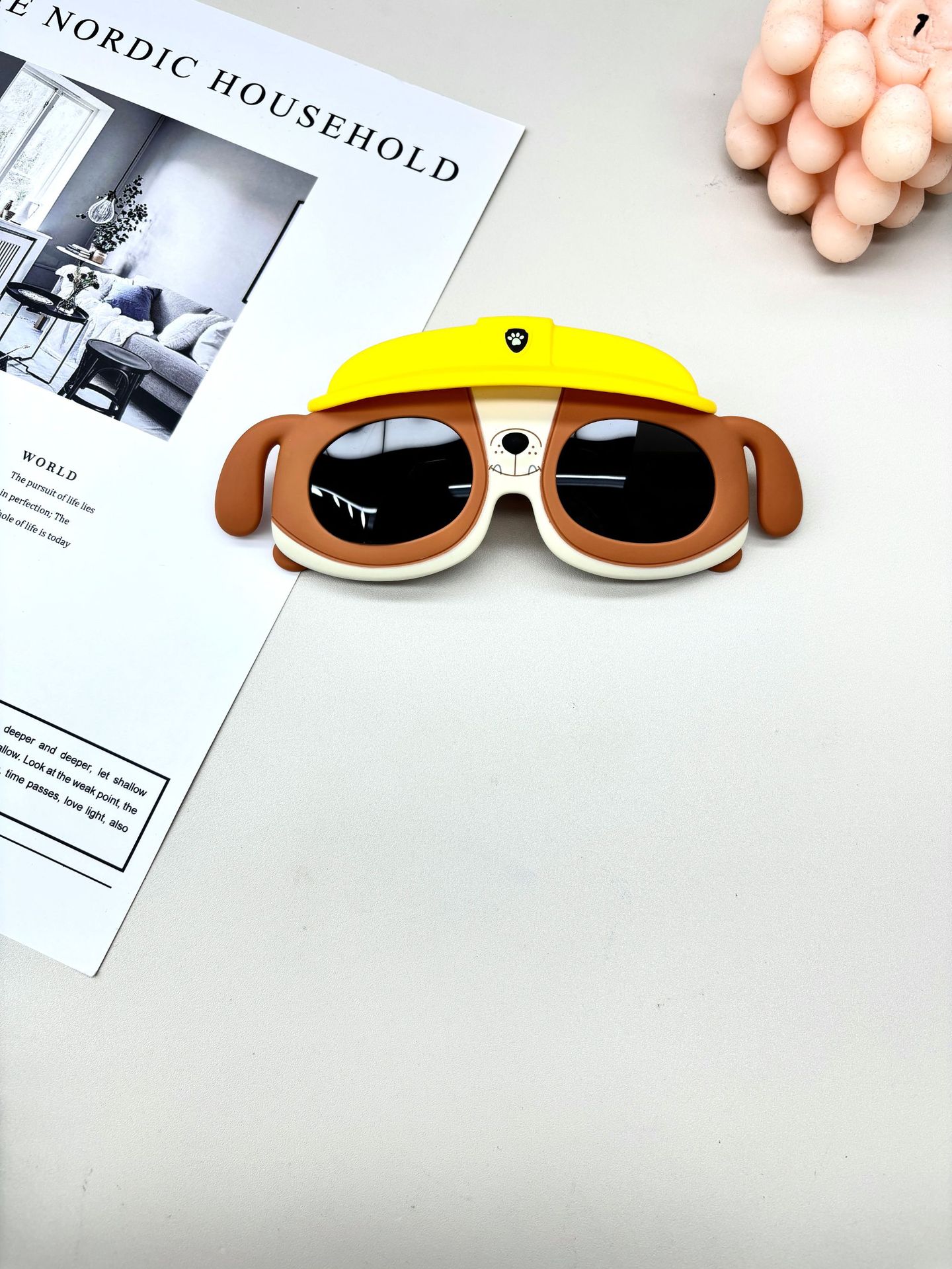 

Детские силиконовые очки для мальчиков и девочек, поляризованные солнцезащитные очки с защитой от ультрафиолета, милые детские солнцезащитные очки в виде щенка