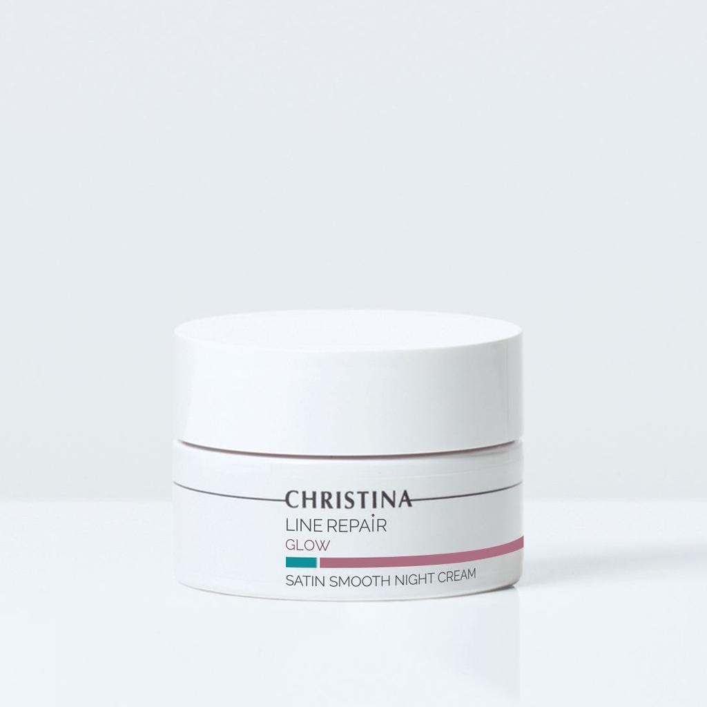 Line Repair Glow Satin Smooth Night Cream, 50 ml
