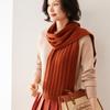 Women's 100% Pure Cashmere Scarf - New Autumn/Winter Style, High-Grade Solid Color, Warm and Stylish.
