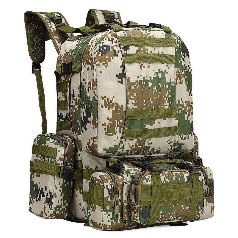 Military Outdoor 65l Tactical Sportbag Camping Hiking Trekking Rucksack Backpack