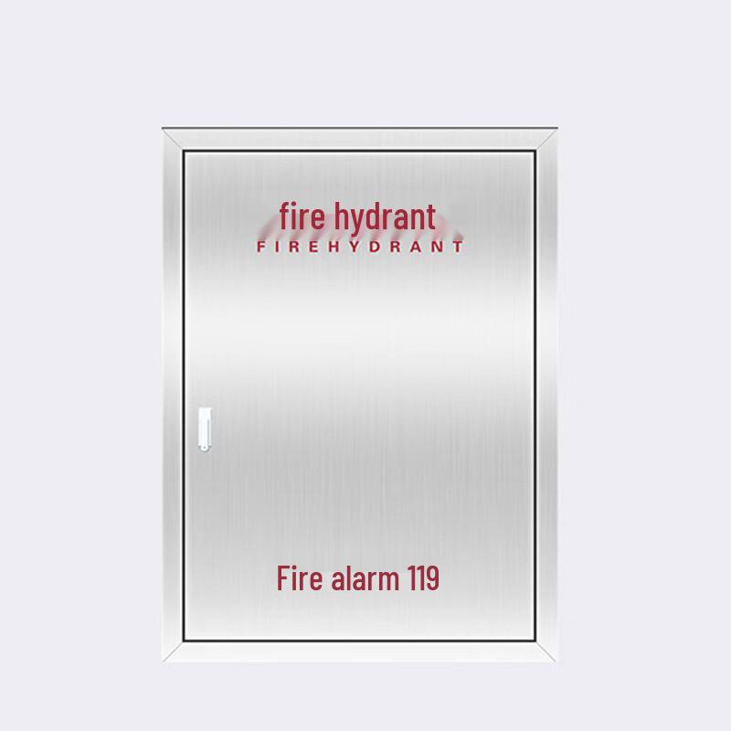 Shaoa Stainless Steel Fire Hydrant Cabinet Panel 800x650mm