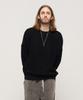 CARGOBROS Drop Block Knit Semi-Over Knit (Black)